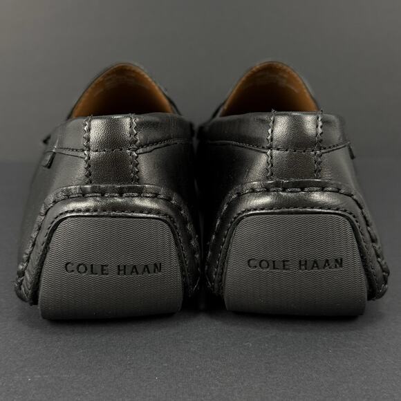 Cole Haan Grand+ Venetian Drivers Men’s Size 13M Black Leather Loafers NEW main image 7